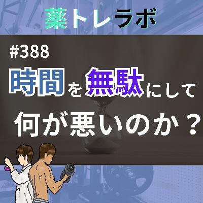 #388 なぜダラダラ過ごせないのか? #388 なぜダラダラ過ごせないのか?