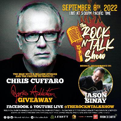 S3E11 The legendary Chris Cuffaro and musical guest Jason Sinay