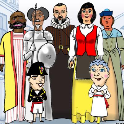 500 años de Gigantes en Alcalá, La noche en blanco 2025,Zarzuela Gigantes y Cabezudos y La Jota Gigantes y Cabezudos