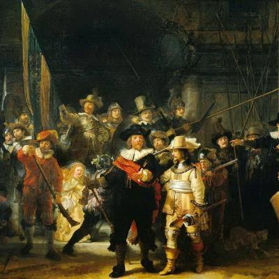 The Night Watch (De Nachtwacht), by Rembrandt van Rijn, 1642