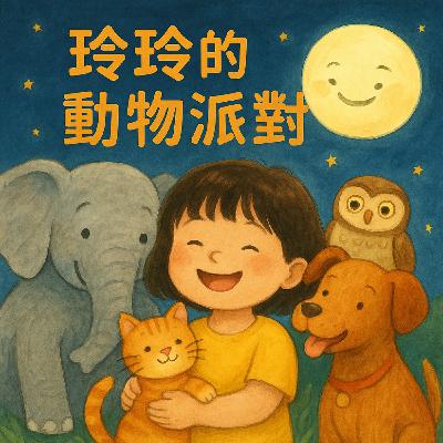 《玲玲的動物派對：世界動物日》｜晚安故事時間