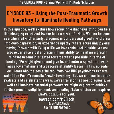 EPISODE 93 - Using the Post-Traumatic Growth Inventory to Illuminate Healing Pathways