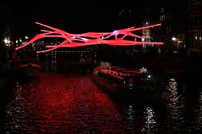 Ámsterdam Light Festival: la ciudad se transforma en un museo de luz durante el invierno