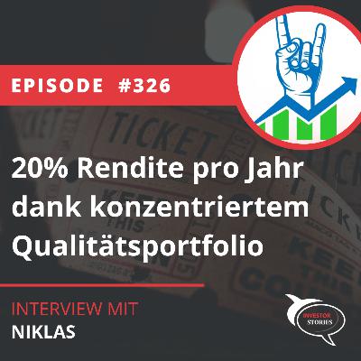 Folge 326: 20% Rendite pro Jahr dank konzentriertem Qualitätsportfolio Folge 326: 20% Rendite pro Jahr dank konzentriertem Qualitätsportfolio