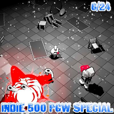 Adrien Engelmajer sur Red Nose Guy Gauntlet Inc. The burnout / Avent INDIE 500 (6/24)