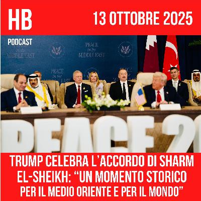 Trump celebra l’accordo di Sharm El-Sheikh: “Un momento storico per il Medio Oriente e per il mondo”