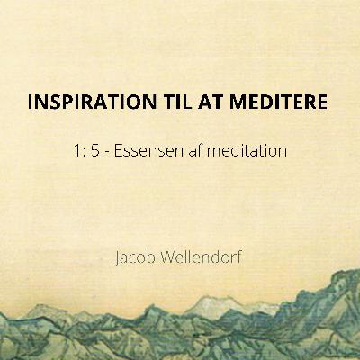 Inspiration til at meditere 1:5 - Essensen af meditation Inspiration til at meditere 1:5 - Essensen af meditation