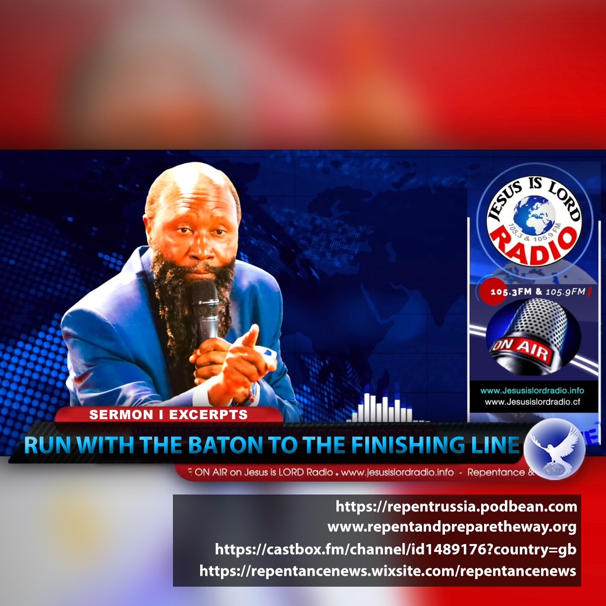 EPISODE 480 - RUN WITH THE BATON TO THE FINISHING LINE - PROPHET DR. OWUOR episode artwork