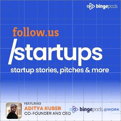 Aditya Kuber - Co-founder and CEO - Ideabrew Studios unveils Bingepods at work