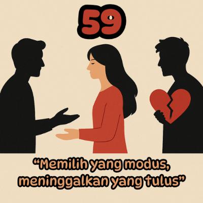 Eps. 59: Memilih Yang Modus, Meninggalkan Yang Tulus Eps. 59: Memilih Yang Modus, Meninggalkan Yang Tulus