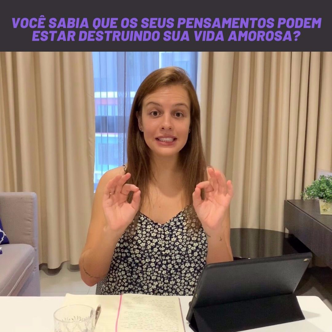 VOCÊ SABIA QUE OS SEUS PENSAMENTOS PODEM ESTAR DESTRUINDO SUA VIDA AMOROSA? episode artwork