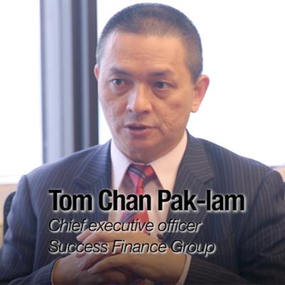 Tom Chan Pak-lam CEO of Success Finance Group