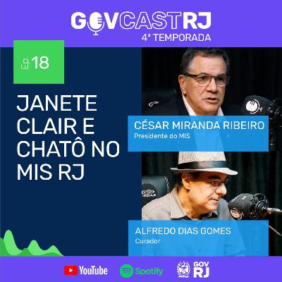 Janete Clair e Chatô no MIS RJ