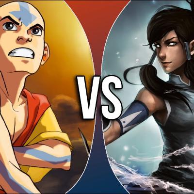 Aang VS Korra