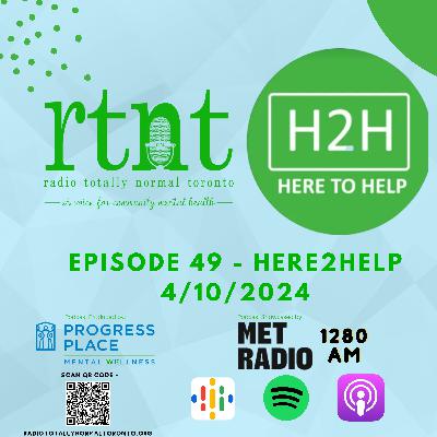 Ep. 49 - A conversation with Here 2 Help Ep. 49 - A conversation with Here 2 Help