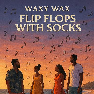 Waxy Wax - Flip Flops With Socks