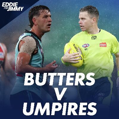 Zak Butters v Umpire Nick Foot & Gather Round hits and misses