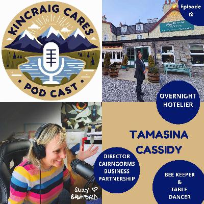 Meet Tamasina Cassidy: how this gutsy, globe trotting gal travelled the world but chose the Cairngorms & the Rowan Tree Hotel & Restaurant to call home
