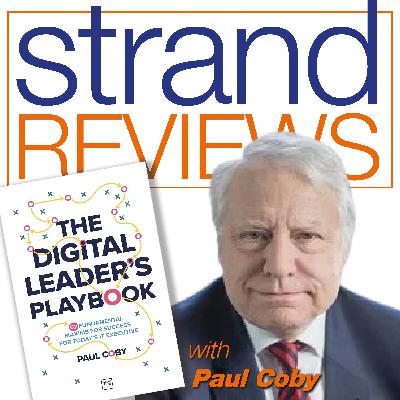 The Digital Leaders's Playbook, with the author, Paul Coby