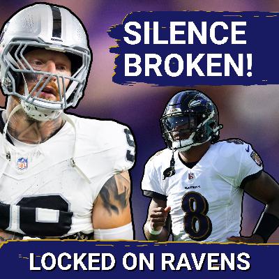 Maxx Crosby FIERCELY BREAKS SILENCE on Baltimore Ravens trade, Lamar Jackson backup plan SECURED