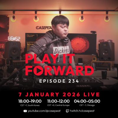 Play It Forward Ep. 234 [Trance & Progressive] by Casepeat - 01/07/26 LIVE
