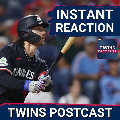 TWINS POSTCAST: Twins Down Reds After MICK ABLE'S STRONG OUTING vs. Phillies