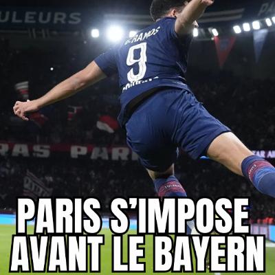 PARIS S'IMPOSE (3-0) AVANT TOTTENHAM ! PARIS S'IMPOSE (3-0) AVANT TOTTENHAM !