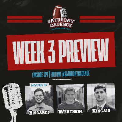Week 3 Preview: Texas A&M–Notre Dame, Florida–LSU, Georgia–Tennessee, and College Football Picks