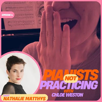 PIANISTS NOT PRACTICING… in Vienna… with NATHALIE MATTHYS PIANISTS NOT PRACTICING… in Vienna… with NATHALIE MATTHYS