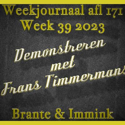 Demonstreren Met Frans Timmermans