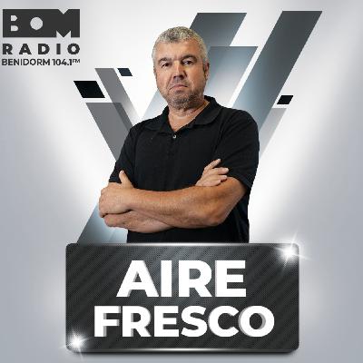 Francisco González, Elisio Da Silva, Toño Díez, Pepe Pérez Sirvent y Francisco López Porcal, en el AIRE FRESCO de hoy