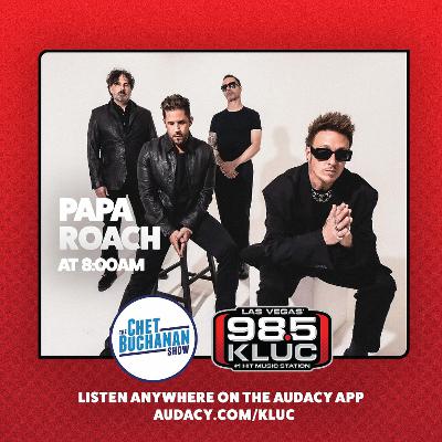 Jacoby Shaddix of Papa Roach Visits The Chet Buchanan Show!