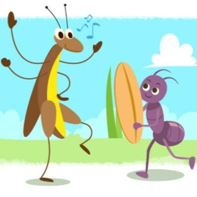 La cigarra y la hormiga, por Grassi Fiestas La cigarra y la hormiga, por Grassi Fiestas