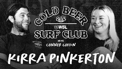EP 18: KIRRA PINKERTON – Knocking on the door of CT qualification, Charging Pipe, Jaws, Big waves, and Slabs in Western Australia, Injuries, Surfing inspirations, Studying kinesiology, and Her thoughts on the rise in women’s competition