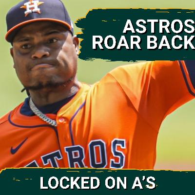 ASTROS ROAR BACK: Ginn Crumbles, Valdez Dominates