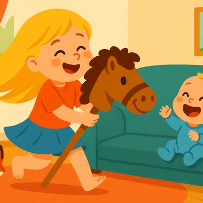 Steckenpferd Manni & der kleine Ben | „Gute Nacht“-Geschichte”