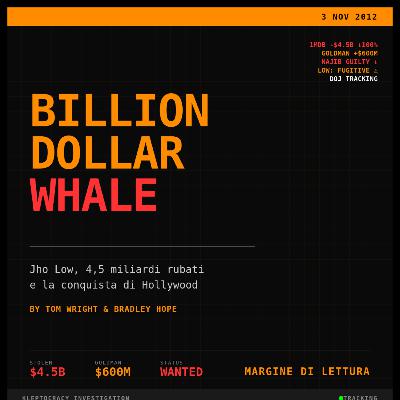 Billion Dollar Whale - Jho Low, 4,5 miliardi rubati e la conquista di Hollywood | Margine di Lettura Billion Dollar Whale - Jho Low, 4,5 miliardi rubati e la conquista di Hollywood | Margine di Lettura