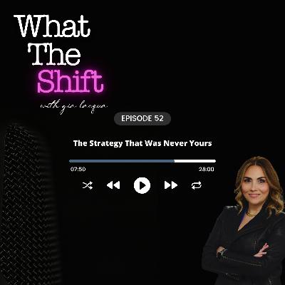 The Strategy That Was Never Yours
