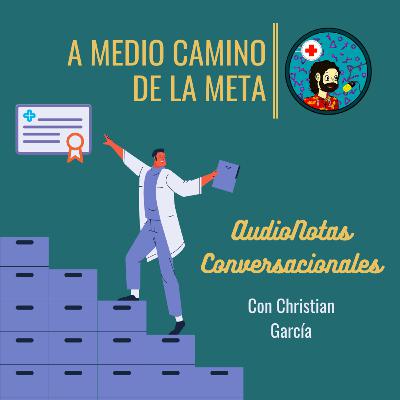 A medio camino de la meta