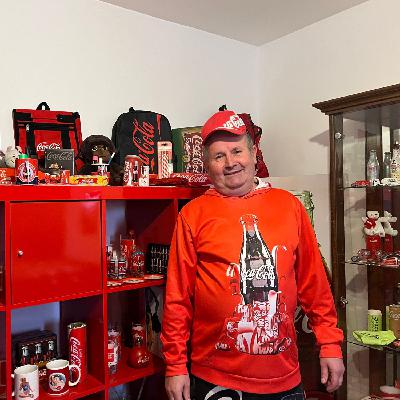 Ce Sarthois collectionne les objets dérivés de la marque Coca-Cola