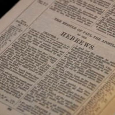 Hebrews chapter 1 verses 1-4 Hebrews chapter 1 verses 1-4