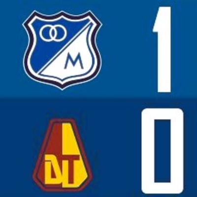 Millonarios 1 Tolima 0