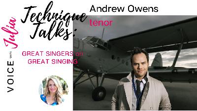 Tenor, Andrew Owens, Shows Us How to Sing High Notes (with GREAT technique)