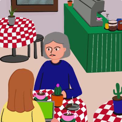 KOPI, CIGAR, DAN PERTEMUAN SENJA
(AUDIO CERITA)