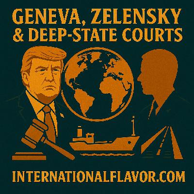 Trump’s Geneva Gamble, Zelensky’s Illusions, Deep-State Courts, and a Caspian–Black Sea Canal to Rewrite Eurasia and Global Trade Routes Forever Trump’s Geneva Gamble, Zelensky’s Illusions, Deep-State Courts, and a Caspian–Black Sea Canal to Rewrite Eurasia and Global Trade Routes Forever