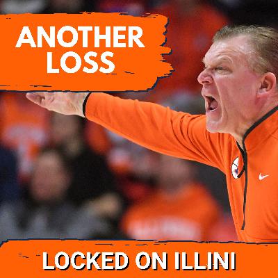 LIVE POSTGAME: Exhausted Illini Lose 2nd In a Row to Wisconsin | Illini Podcast