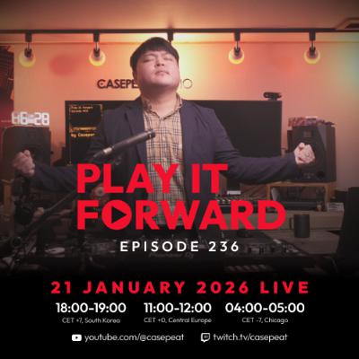 Play It Forward Ep. 236 [Trance & Progressive] by Casepeat - 01/21/26 LIVE