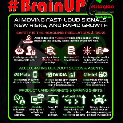 #BrainUp كبر دماغك اخبار التكنولوجيا اليوم 12 مارس 2026
