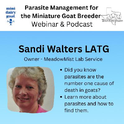 Parasite Management for the Miniature Goat Breeder Parasite Management for the Miniature Goat Breeder