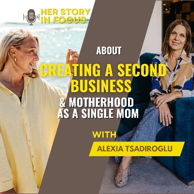 Episode #1: Alexia Tsadiroglu - Starting Over as a Single Mom of Two | Courage, Business & Building a New Life in Crete